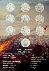 9’lu Osmanlı Padişahları Bimetal Hatıra Parası Set