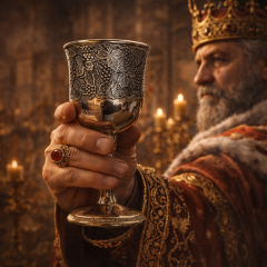 Vintage Almanya Üretimi Ayaklı Kadeh Seti