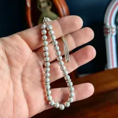 KÜRE KESİM GÜMÜŞ TESPİH