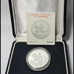 İstanbul’un Fethinin 555.Yılı Gümüş Darphane Hatıra Parası