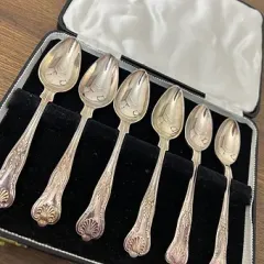 Avrupa Üretimi Gümüş Kaplama Kaşık Takımı