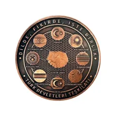 Türk Devletleri Teşkilatı Bronz Hatıra Parası