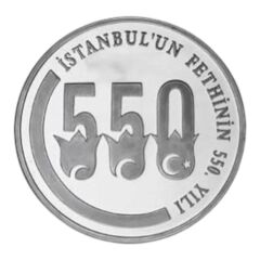 İstanbul'un Fethinin 550.Yılı (Çinili Köşk) Gümüş Darphane Hatıra Parası