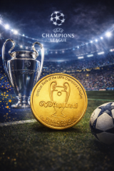 Şampiyonlar Ligi Finali 2015 Yılı Altın Kaplama Hatıra Parası