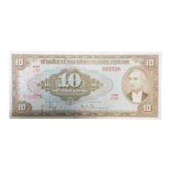 4.EMİSYON İNÖNÜ 10 LİRA