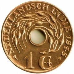Hollanda Hindistanı 1 Cent 1945 Yılı