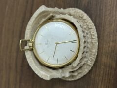 Ducado Altın Kaplama Kurmalı Cep Saati