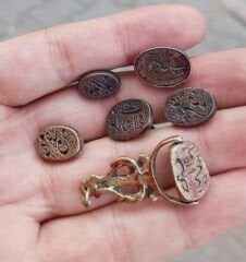 Osmanlı Dönemi 6 Adet Mühür