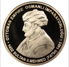 Padişahlar Serisi 2.Mehmed Gümüş Hatıra Parası 2008 Yılı