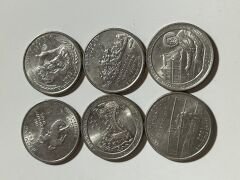 Amerika Hatıra Çeyrek Dolarlar Lotu