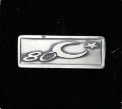 2003 Yılı Cumhuriyet’in 80.Yılı Hatıra Gümüş Rozet