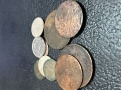 10 Adet Osmanlı Dönemi Karışık Madeni Paraları