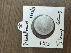 Osmanlı Abdülhamid Gümüş 5 Kuruş