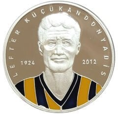 Lefter Küçükandonyadis Gümüş Hatıra Parası