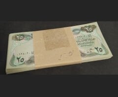 Irak 25 Dinar Deste Para