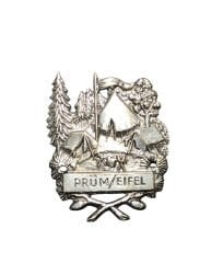Gümüş Kaplama Prüm/Eifel Kamp Temalı Hatıra Rozet