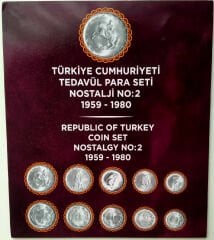 Türkiye Cumhuriyeti Nostalji Para Tedavül Seti