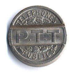 Fransa PTT Jetonu 1937 Yılı