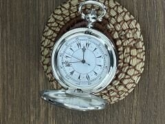 Osmanlı Kadran Gümüş Kaplama Cep Saati