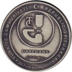 Darphane’nin Kuruluşunun 550. Yıl Dönümü Gümüş Hatıra Parası