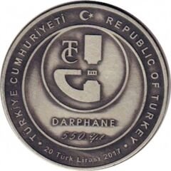 Darphane’nin Kuruluşunun 550. Yıl Dönümü Gümüş Hatıra Parası