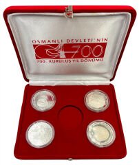 Osmanlı İmparatorluğu’nun Kuruluşunun 700.Yılı Hatıra Para Seti
