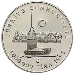 Habitat II Gümüş Hatıra Parası 1996 Yılı