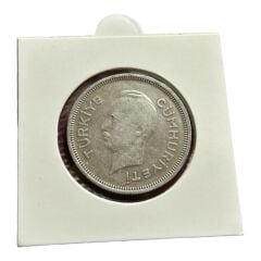 İnönü Gümüş 1 Lira 1941 Yılı