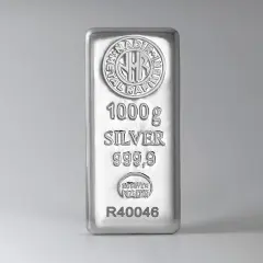 1 Kilo 999 Ayar Gümüş Külçe