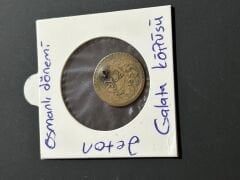 Osmanlı Dönemi Galata Köprüsü Geçiş Jetonu Delikli