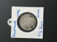 Abdülmecid Gümüş 60 Para 1255/2 Yılı