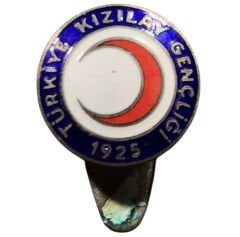 Türkiye Kızılay Gençliği 1925 Mineli Rozet