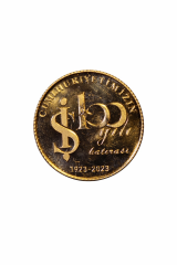 Türkiye İş Bankası Cumhuriyet ‘in 100.Yılı Altın Hatıra Parası Yarım Ata