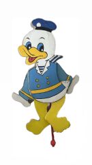 Donald Duck Figürlü Ahşap Duvar Süsü