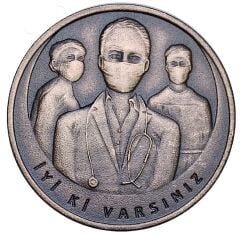Koronavirüs Darphane Hatıra Bronz Parası