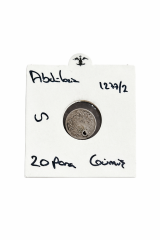 Abdülaziz Gümüş 20 Para 1277/2 Yılı