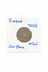 Reşad 20 Para 1327/6 Yılı