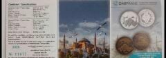 Ayasofya Gümüş Ve Bronz Hatıra Para Seti Sertifikası