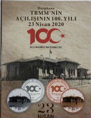 2020 Yılı TBMM’nin Açılışının 100.Yılı Gümüş-Bronz Para Albümü