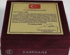 2020 Yılı Ayasofya Camii Açılışı Hatıra Para Kutusu