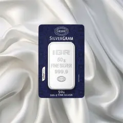 50 Gram 999 Ayar Gümüş Külçe