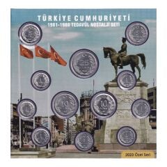 1981 - 1988 Tedavül Madeni Para Seti