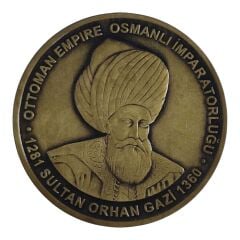 2007 Yılı Sultan Orhan Gazi Darphane Hatıra Pirinç Madalyon