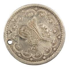 Sultan Abdülmecid Gümüş 5 Kuruş S 1255/14 Yılı