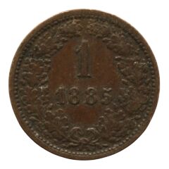 Avusturya Macaristan 1 Kreuzer 1885 Yılı