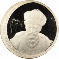 Mimar Koca Sinan Bin Yılın Türkleri Serisi Gümüş Darphane Hatıra Parası