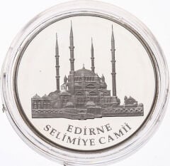 Edirne Selimiye Camii Gümüş Darphane Hatıra Parası - Kültür Varlıkları Serisi
