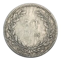 TC 1947 Yılı Gümüş 50 Kuruş